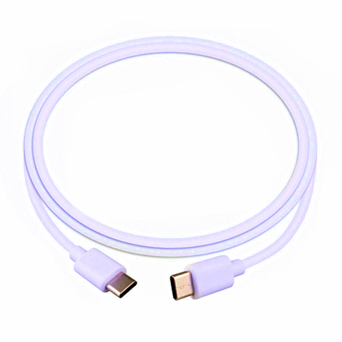 Factory Price PD 27W USB-C Charger Cable 1M 2M Silicone PVC Fast 6A Charging Speed 3-in-1 Mobile Phone Compatible Data Nylon