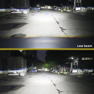 Newest Bi LED Laser Projector Blue Lens L60 5500K Car Headlight High Low Laser Beam Led Laser Headlight - Product Image 6