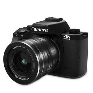Cámara 4K sin Espejo con Zoom Óptico de 20X y Pantalla Táctil para Viajes y Fotografía - Product Image 1