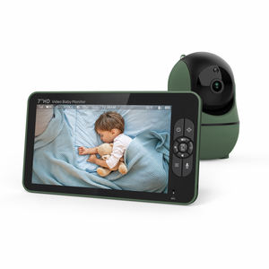 7,0 "nueva pantalla grande 960ft monitoreo de temperatura Audio bidireccional cámara inalámbrica visión nocturna cámara de vídeo niñera - Product Image 1