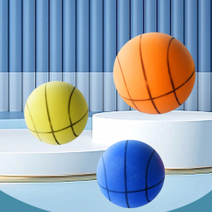 Balle molle silencieuse de <span class=keywords><strong>basket</strong></span>-ball silencieuse pour enfants légère pour diverses activités d'intérieur s'entraînant au <span class=keywords><strong>basket</strong></span>-ball silencieux - Product Image 4