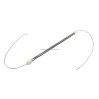 230V 2000W Double Tube IR Radiateurs Quartz En Fiber De Carbone Infrarouge Élément De Lampe Chauffante pour Tunnel Four De Séchage