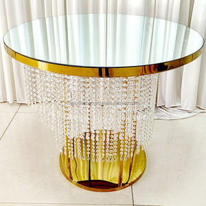 Pendentif en cristal de table ronde personnalisé Furun pour les mariages Ameublement et décorations de maison - Product Image 6