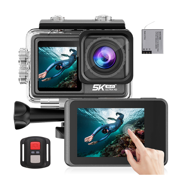 Dj Style High End Underwater EIS Sport Camera 5k Action Camera with Remote Control