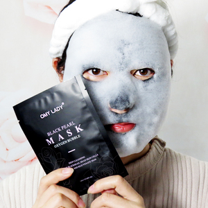 Productos de belleza para mujeres MOQ bajo Omy Lady Mascarilla facial Hoja de algodón Mascarillas de limpieza profunda mascarilla facial - Product Image 3