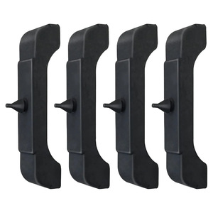 Black Rubber Mounting Pads For Chevrolet Buick <b>Radiator</b> <b>Bracket</b> 4012-326-682S TPE Material - Product Image 3