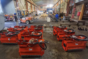 CE certificata DX55 Flail falciatrice EC55C tosaerba escavatore accessorio idraulico per macchine edili in vendita - Product Image 6