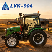 LEVIK Nouveau Meilleur Tracteur Agricole Mini 4x4 Haute Efficacité Vente Chaude