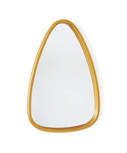 Recién llegado, espejo de pared con acento en forma contemporánea, Vintage decoración moderna para el hogar, vidrio enmarcado, Metal, decoración para sala de estar de boda - Product Image 6