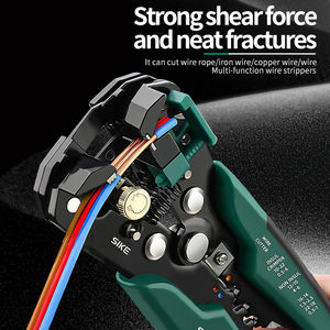 <span class=keywords><strong>Pince</strong></span> multifonctionnelle réglable <span class=keywords><strong>Pince</strong></span> <span class=keywords><strong>à</strong></span> dénuder professionnelle en acier pour dénuder, <span class=keywords><strong>sertir</strong></span>, couper rapidement - Product Image 4