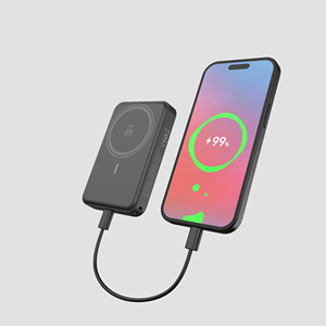 <span class=keywords><strong>Cargador</strong></span> Rápido PD20W TIPO-C, Batería Externa Inalámbrica de 10000mAh con <span class=keywords><strong>Carga</strong></span> Magnética de 15W, Tarjetero para iPhone 17 Pro Max - Product Image 6