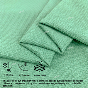 Maillot de football à séchage rapide 100% polyester Tissu en maille respirant pour le football et les vêtements de sport - Product Image 3