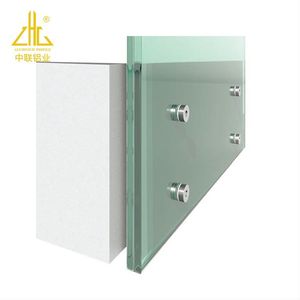 Nouveau Design profil en aluminium rying avec de nombreux moules existants Balustrades de sécurité profil sans cadre verre de serrage de canal en U - Product Image 2