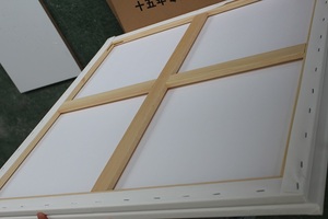 100*100 centimetri In Bianco borsa di <span class=keywords><strong>Tela</strong></span> di Grandi Dimensioni Su <span class=keywords><strong>Tela</strong></span> con Cornice In Legno per la decorazione Dipinti - Product Image 3