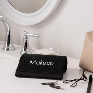 Serviettes de maquillage de luxe en coton, lingettes démaquillantes pour le visage, ensemble de serviettes de maquillage - Product Image 5