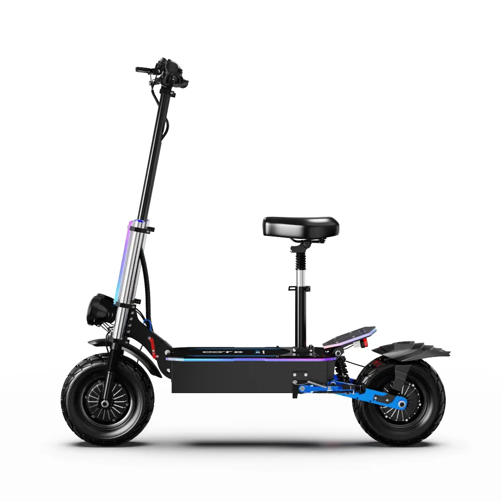 EU Warehouse DUOTTS 6000W Electric Scooter Dual Drive 42Ah Battery 13 Inch Tire High Speed Long Range Electric 60v Scooter
