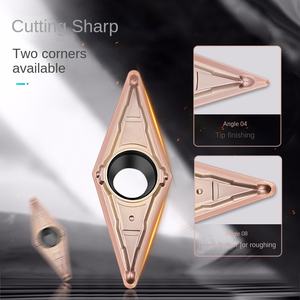 CNC Torna Bıçağı 35 Derece Elmas Keskin Bıçak Tane VBMT160404/08 Paslanmaz Çelik Torna Bıçağı - Product Image 3