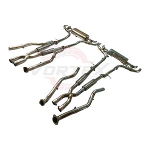 ท่อไอเสีย SS304แบบ catback สำหรับ5.0L URZ100 LC500ของ Lexus V8 2017-2025 valvetronic ไม่มีชุดแข่งโดรน - Product Image 3