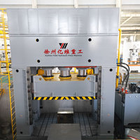 Presse hydraulique servo YIWEI YQ34-2500T de 2500 tonnes, machine multifonctionnelle automatisée à économie d'énergie pour le moulage à chaud, presse pour noyau SMC/BMC