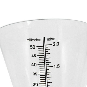 <span class=keywords><strong>Pluviomètre</strong></span> conique transparent en plastique pour jardin et extérieur, modèle météorologique HUAFU 005, tasse de mesure de pluie portable - Product Image 5