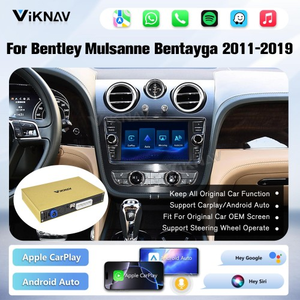 Viknav Linux System Wireless Carplay <b>Android</b> Auto Decoder <b>Box</b> For Bentley Mulsanne Bentayga 2011-2019 GPS Navigatipn Original - Product Image 2
