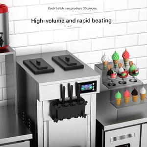 Nueva Máquina Comercial Automática <span class=keywords><strong>de</strong></span> <span class=keywords><strong>Helado</strong></span> Suave - Máquina <span class=keywords><strong>de</strong></span> Gelato <span class=keywords><strong>de</strong></span> Frutas y Leche <span class=keywords><strong>de</strong></span> Acero Inoxidable con Soporte <span class=keywords><strong>de</strong></span> Suelo y 1 Año <span class=keywords><strong>de</strong></span> Garantía - Product Image 2