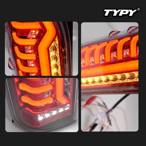 Nuevo Conjunto de Luces Traseras LED TYPY 2005-2018 para Hiace con Luces de Circulación Diurna y Señales de Giro, Lente Ahumada/Tintada - Product Image 6