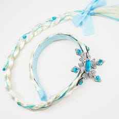 ที่คาดผม CM60ประดับดอกไม้หิมะ - Product Image 1