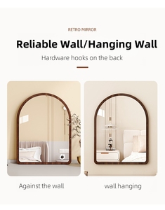 <span class=keywords><strong>Specchio</strong></span> per il trucco a parete MDF simile al legno per l'ingresso della camera da letto o il soggiorno come decorazione contro <span class=keywords><strong>lo</strong></span> <span class=keywords><strong>specchio</strong></span> della toilette a muro - Product Image 6