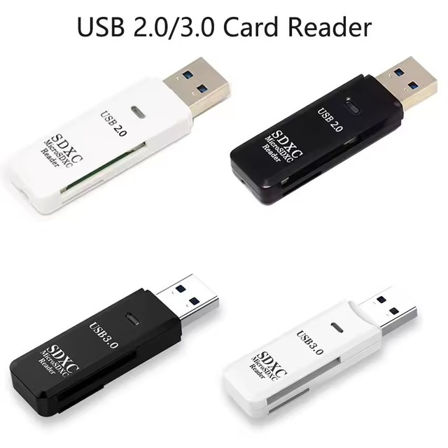 2 in 1 USB 3.0 /2.0 Card Reader Micro sd card Reader usb adapter High Speed Cardreader TF Memory card For PC Laptop Accessories