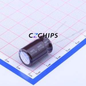 Condensateur électrolytique en aluminium à montage traversant UCS2E470MHD, composant à montage traversant (THT), D12.5xL20mm 47uF 20% 250V 5mm - Product Image 1