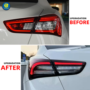 YU GUANG per Maserati Ghibli 2014-2019 Aggiornamento Fanali Posteriori Full LED con Lente Trasparente, Nuove Luci Diurne Posteriori, Luci di Stop e Fendinebbia - Product Image 3