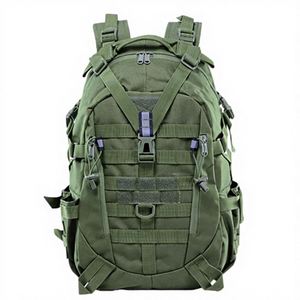 Sac à dos imperméable en polyester Oxford grande capacité 35L pour homme, idéal pour l'école, l'université, le travail, le sport et les voyages - Conception sans fermeture - Product Image 1