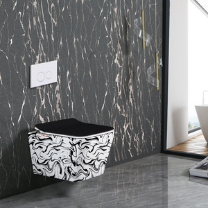Modern Rimless toilet <b>accessories</b> Ceramic <b>Bathroom</b> Wall Hung Toilet Europe Design Waterless Marble Wc Wall Mounted Toilet - Product Image 4