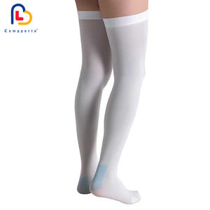 Compports <span class=keywords><strong>Bas</strong></span> <span class=keywords><strong>de</strong></span> <span class=keywords><strong>contention</strong></span> unisexe anti-embolique 15-20 mmHg avec bande en <span class=keywords><strong>silicone</strong></span> - Product Image 5