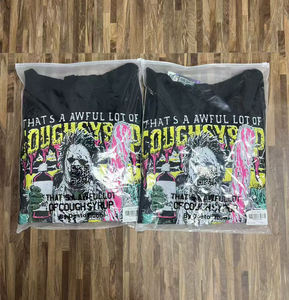 Sweat-shirts à capuche de qualité supérieure en coton épais 100% avec la phrase « THAT'S A AWFUL LOT OF COUGH SYRUP », personnalisables pour hommes - Product Image 1