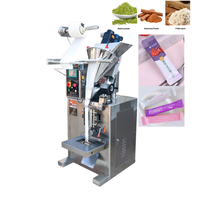 Machine d'emballage automatique de poudre à petite dose, à haute précision, contrôlée par PLC, avec tarière inclinée pour le comptage, pour sacs/pochettes alimentaires et chimiques