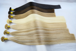 Extensions de cheveux à kératine pré-collées de qualité salon AVIVA, <span class=keywords><strong>100</strong></span>% cheveux humains vierges pour un volume durable et des cheveux épais - Product Image 3