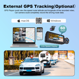 Dash Máy Ảnh 2.5K 3 Kênh Phía Trước Phía Sau Và Bên Trong 5Gwifi Xe Video Lái Xe Ghi DVR Hộp Đen Tầm Nhìn Ban Đêm Cho Xe Zd60a + 128G - Product Image 5