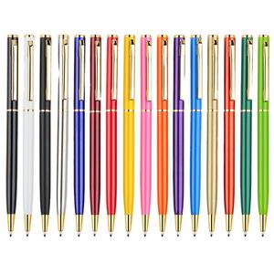 หัวหนีบหัวกระสุนสำหรับโฆษณาพิมพ์โลโก้ตามสั่งพร้อมปากกาลูกลื่นของขวัญทำจากโลหะ - Product Image 2