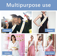 Étoles de sublimation pour femmes, étole de graduation personnalisée, écharpes personnalisables pour la remise des diplômes, écharpes de graduation vierges personnalisables en gros