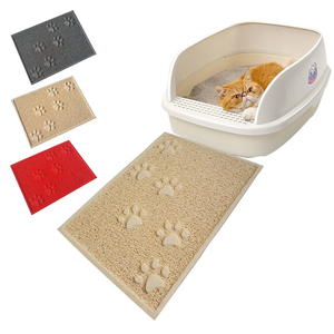 Tapete para Caixa de Areia de Gato em PVC Ecológico Durável Antiderrapante à Prova de Vazamento com Capa Removível e Estampa de Animais – Atacado - Product Image 1