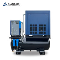200 L 300 L 400 L 500 L Compresseur d'air industriel électrique rotatif à vis Compresseur d'air intégré 4 en 1 Sécheur d'air combiné