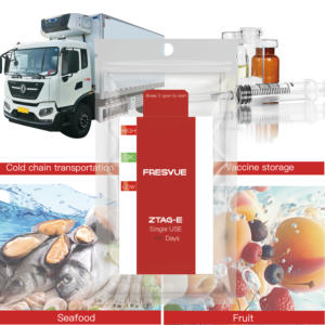 일회용 콜드 체인 온도 지시기 IP67 시각적 적색광 과열 경고 - Product Image 4