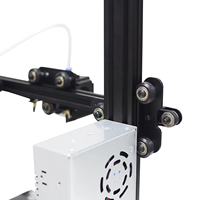 Roues de roulement pour imprimante 3D à faible bruit, en acier inoxydable 420 + nylon/PU, 5x24x10mm, avec double roulement S625zz