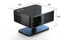 เครื่องฉายโปรเจคเตอร์แบบพกพา<span class=keywords><strong>4K</strong></span> แบบ Full HD 1080P โปรเจคเตอร์ทีวีบ้านอัจฉริยะ YouTube <span class=keywords><strong>Netflix</strong></span> <span class=keywords><strong>4K</strong></span> DL300วิดีโอ - Product Image 2