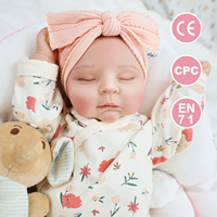 Poupée de mode très populaire 45 cm 18 pouces, corps en tissu, vinyle souple, silicone, poupée bébé nouveau-né, jouet éducatif