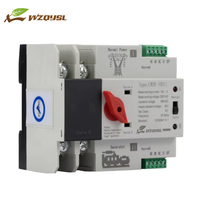 Commutateur de transfert automatique 100A ATS 4 P 3 phases pour générateur 63A PC classe usage domestique 160A commutateur de changement automatique 4 pôles