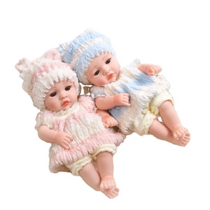 Vente en gros 12 pouces vinyle <span class=keywords><strong>bebe</strong></span> reborn réaliste reborn bébé poupées silicone fait main fille cadeau bébé fille cadeaux d'anniversaire - Product Image 1