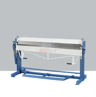 Machine à plier manuelle pour boîtes, plieuse de tôle, machine à plier PBB1520/1.5